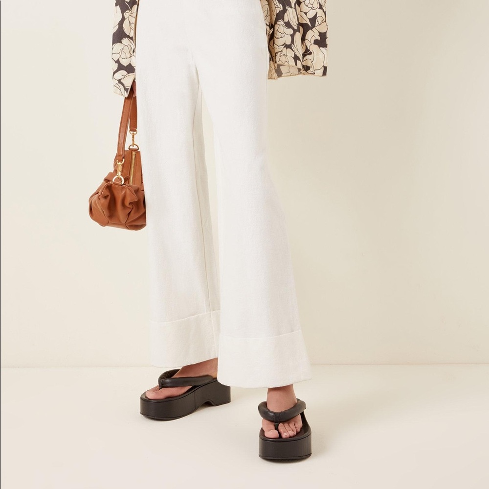 ✨NWT/NIB Staud Rio Platform leather sandals